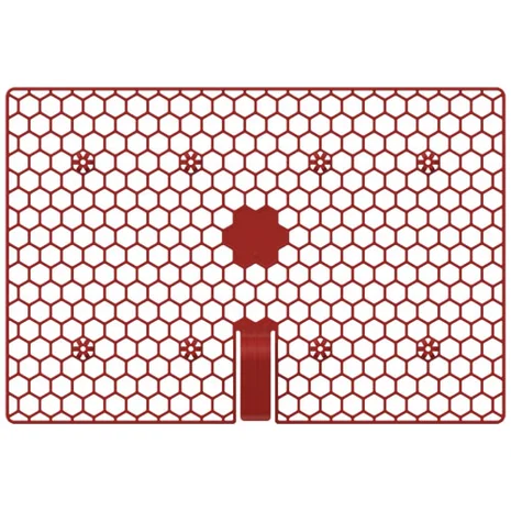 PLASTIC BRICKGUARD (HEXGUARD) - 40 Pack - Black